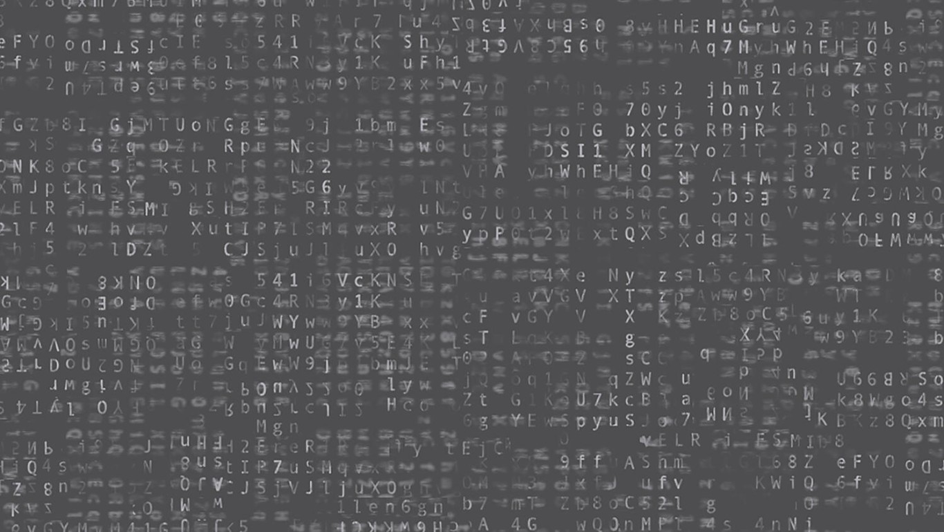 Encryption Black and White