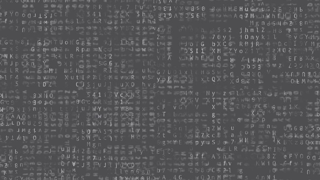 Encryption Black and White